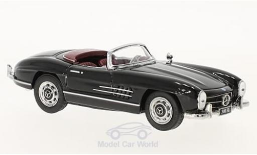 Mercedes 300 TE 1/43 Schuco SL Roadster (W198) black diecast model cars