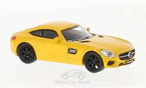 Diecast model cars Mercedes AMG GT 1/87 Schuco metallic yellow Mercedes AMG GT 1/87 Schuco metallic yellow diecast model cars