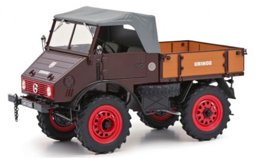Diecast model cars Mercedes Unimog 1/18 Schuco 401 red Mercedes Unimog 1/18 Schuco 401 red diecast model cars