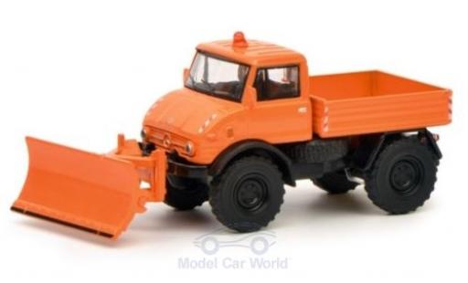 Diecast model cars Mercedes Unimog 1/64 Schuco U406 Winterdienst mit Räumschild Mercedes Unimog 1/64 Schuco U406 Winterdienst mit Räumschild diecast model cars