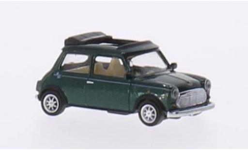 Mini Cooper 1/87 Schuco metallic green Faltdach geöffnet diecast model cars