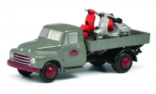 Opel Blitz 1/90 Schuco Vespa Servico avec charge 2x Vespa des Noch diecast model cars