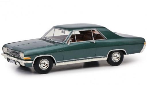 Diecast model cars Opel Diplomat 1/18 Schuco A Coupe metallic green 1965 Opel Diplomat 1/18 Schuco A Coupe metallic green 1965 diecast model cars