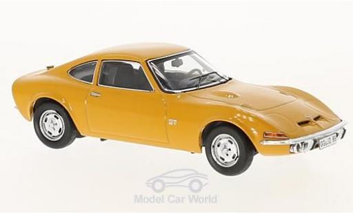 Opel GT 1/43 Schuco orange diecast model cars
