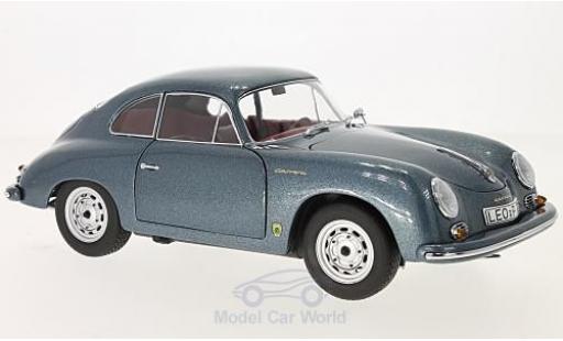 Porsche 356 A 1/18 Schuco A Carrera Coupe metallic blue 70 Jahre diecast model cars