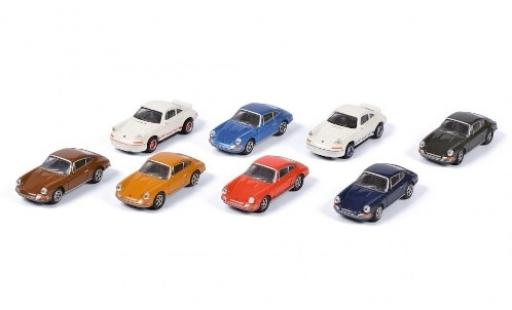 Diecast model cars Porsche 911 1/87 Schuco 8er-Set: Porsche 911 1/87 Schuco 8er-Set: diecast model cars