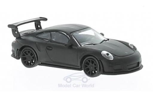 Porsche 991 GT3 RS 1/87 Schuco 911 () GT3 RS matt-black diecast model cars