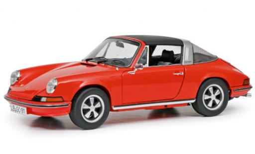 Porsche 911 1/18 Schuco S Targa orange 1973 diecast model cars
