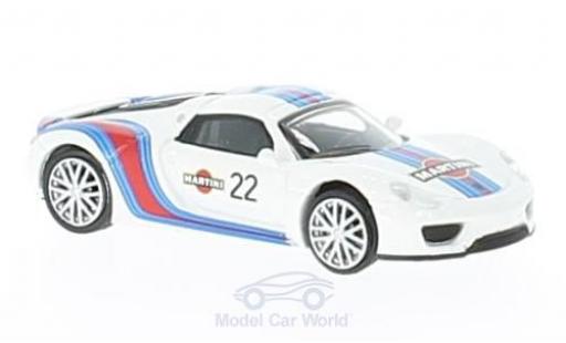 Diecast model cars Porsche 918 1/87 Schuco Spyder No.22 Martini Porsche 918 1/87 Schuco Spyder No.22 Martini diecast model cars