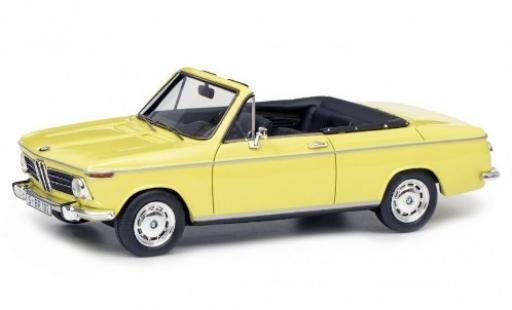 Diecast model cars Bmw 2002 1/43 Schuco Cabriolet 2/2 Baur yellow Bmw 2002 1/43 Schuco Cabriolet 2/2 Baur yellow diecast model cars