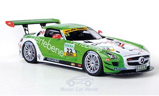 Mercedes SLS 1/43 Schuco AMG GT3 No.22 MS Racing Vertebene ADAC GT Masters 2011 /F.Stoll diecast model cars