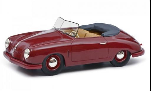 Porsche 356 1/18 Schuco Gmünd Cabriolet red 1950 diecast model cars