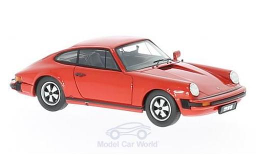 Porsche 930 SC 1/43 Schuco 911 Coupe red 1975 diecast model cars
