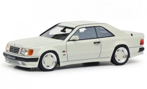 Mercedes Classe E 1/43 Schuco 300 CE 6.0 AMG (C124) white 1988 diecast model cars
