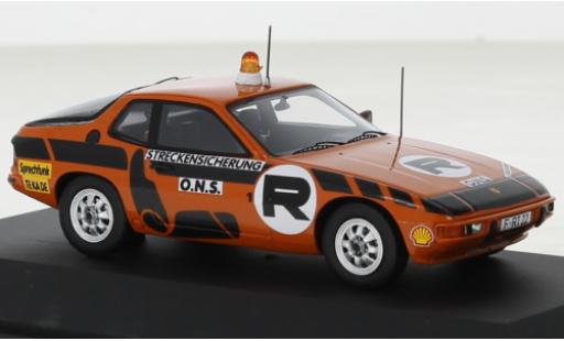 Diecast model cars Porsche 924 1/43 Schuco ONS-Streckensicherung Porsche 924 1/43 Schuco ONS-Streckensicherung diecast model cars