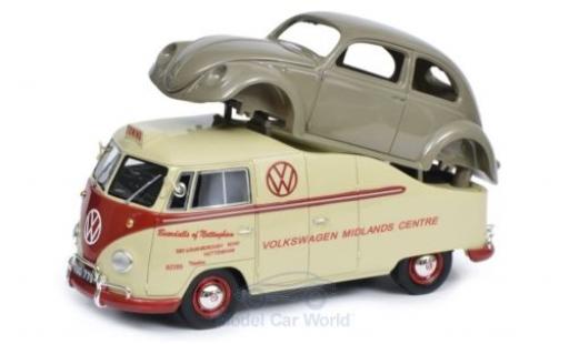 Volkswagen T1 1/18 Schuco a Midlands Centre mit Brezelkäfer Karosserie diecast model cars