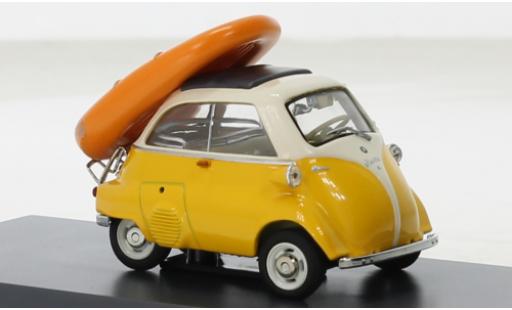 Diecast model cars Bmw Isetta 1/43 Schuco yellow/beige Ab an - Wannsee 1957 Bmw Isetta 1/43 Schuco yellow/beige Ab an - Wannsee 1957 diecast model cars