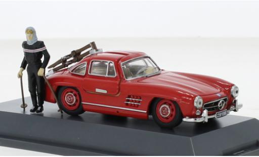 Mercedes 300 1/43 Schuco SL red Davos 1957 diecast model cars