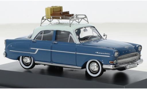 Opel Capitaine 1/43 Schuco blue Riviera 1957 diecast model cars