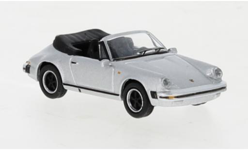 Diecast model cars Porsche 911 1/87 Schuco Carrera 3.2 Cabriolet grey Porsche 911 1/87 Schuco Carrera 3.2 Cabriolet grey diecast model cars