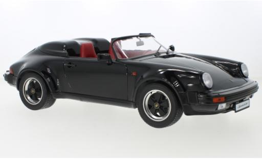 Porsche 930 Speedster 1/12 Schuco 911 black 1989 diecast model cars