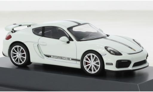 Maquette voiture : Metal Kit : Porsche Cayman S blanche