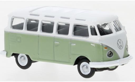 Volkswagen T1 1/87 Schuco c Samba la chaux/white diecast model cars