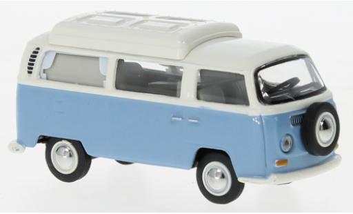 Diecast model cars Volkswagen T2 1/64 Schuco Camper blue clair/white Volkswagen T2 1/64 Schuco Camper blue clair/white diecast model cars