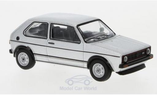 Diecast model cars Volkswagen Golf V 1/64 Schuco I GTI grey 1976 Volkswagen Golf V 1/64 Schuco I GTI grey 1976 diecast model cars