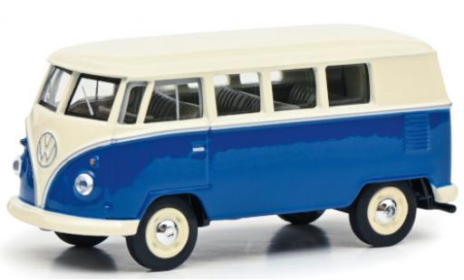 Diecast model cars Volkswagen T1 1/64 Schuco Bus beige/blue Paperbox Edition Volkswagen T1 1/64 Schuco Bus beige/blue Paperbox Edition diecast model cars