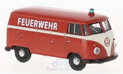 Diecast model cars Volkswagen T1 A 1/64 Schuco Kastenwagen Feuerwehr Volkswagen T1 A 1/64 Schuco Kastenwagen Feuerwehr diecast model cars
