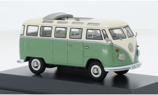 Diecast model cars Volkswagen T1 1/43 Schuco Samba grün/weiss 1:43 Volkswagen T1 1/43 Schuco Samba grün/weiss 1:43 diecast model cars