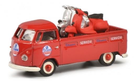 Volkswagen T1 1/87 Schuco b Pritsche Servizio Vespa avec charge diecast model cars