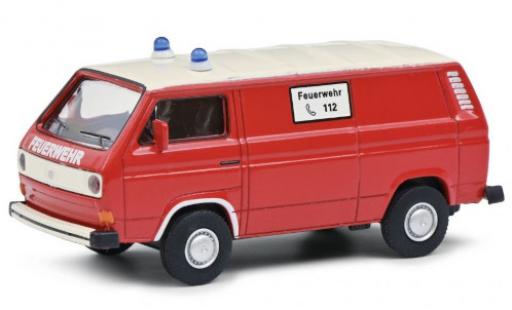 Diecast model cars Volkswagen T3 1/64 Schuco Kasten Feuerwehr Volkswagen T3 1/64 Schuco Kasten Feuerwehr diecast model cars