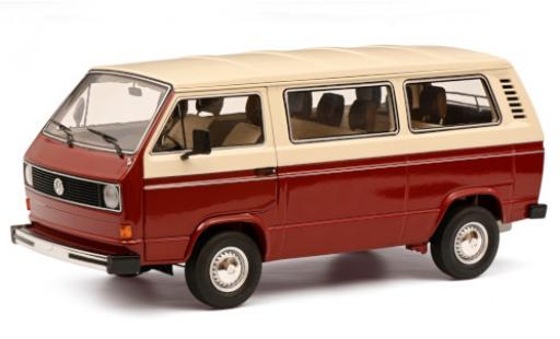 Diecast model cars Volkswagen T3 1/18 Schuco a Bus red/white Volkswagen T3 1/18 Schuco a Bus red/white diecast model cars