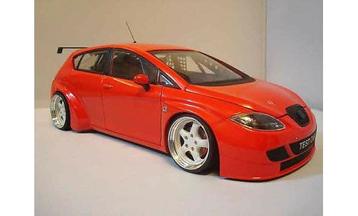 Seat Leon WTCC 1/18 Guiloy red diecast model cars