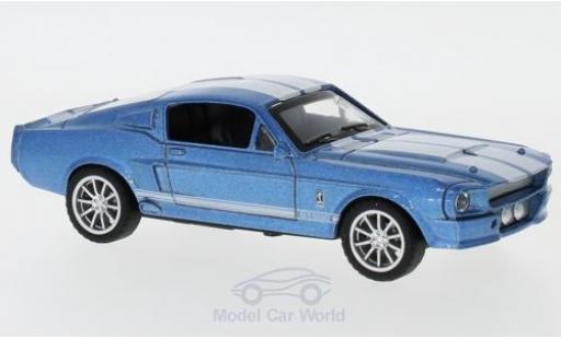 Diecast model cars Shelby Mustang 1/43 Shelby Collectibles GT500 metallic blue/white 1967 Shelby Mustang 1/43 Shelby Collectibles GT500 metallic blue/white 1967 diecast model cars