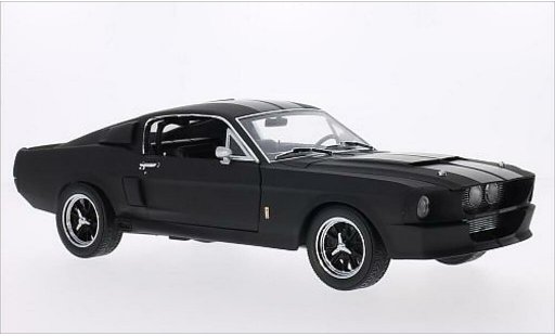 Shelby GT 500 1967 1/18 Greenlight matt-black/black diecast model cars