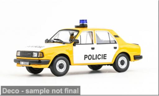 Diecast model cars Skoda 120 Livree Officielle L 1984 Police (CZ) 1/43 Abrex