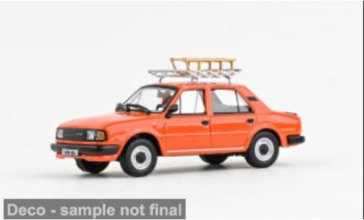 Skoda 120 1/43 Abrex L orange 1984 1:43