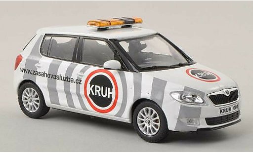 Skoda Fabia Livree Flotte 1/43 Abrex Kruh 2010 diecast model cars