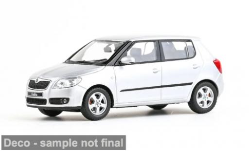 Diecast model cars Skoda Fabia Base II silver 2006 1/43 Abrex