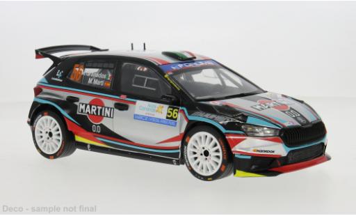 Skoda Fabia 1/18 IXO RS Rally2 Rally Islas Canaris 2025 #56 M.Granados/M.Marti 1:18 diecast model cars