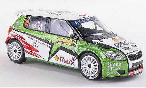 Skoda Fabia S2000 1/43 Abrex No.10 Barum Rally 2009 /Stary diecast model cars