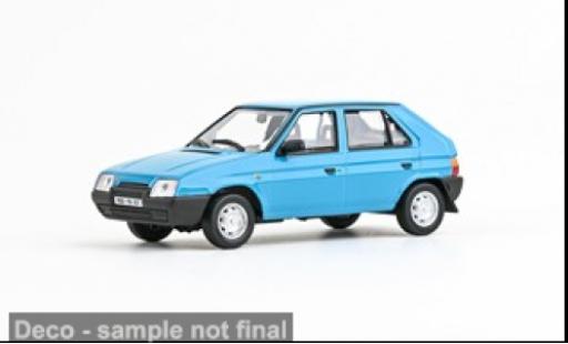 Skoda Favorit 1/43 Abrex 136L blau 1988 1:43 diecast model cars