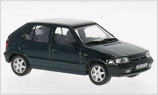 Skoda Felicia 1.3 GLXi 1/43 Abrex metallic green 1994 diecast model cars