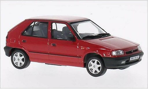 Skoda Felicia 1.3 GLXi 1/43 Abrex red 1994 diecast model cars