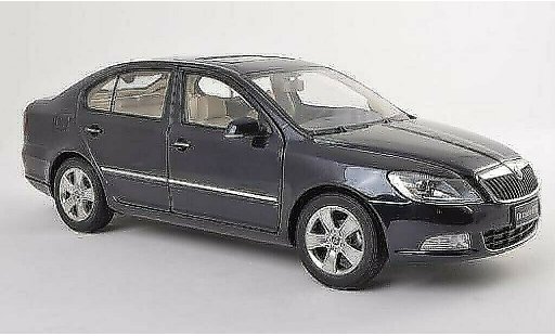 Skoda Octavia Base 1/18 Paudi blue 2010 diecast model cars
