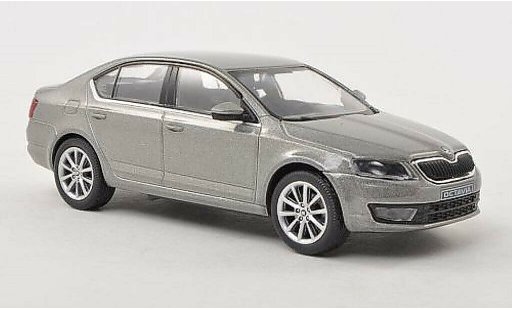 Skoda Octavia Base 1/43 Abrex III grey-beige 2013 diecast model cars