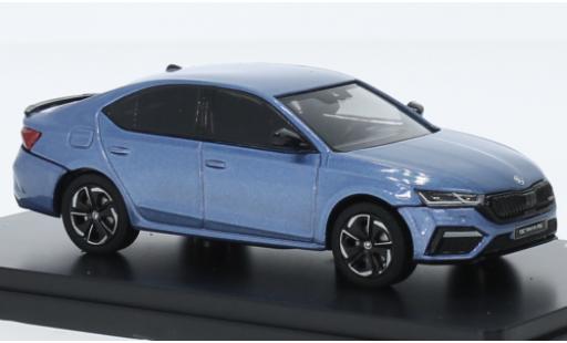 Skoda Octavia 1/43 Abrex IV RS blau 2020 1:43 diecast model cars